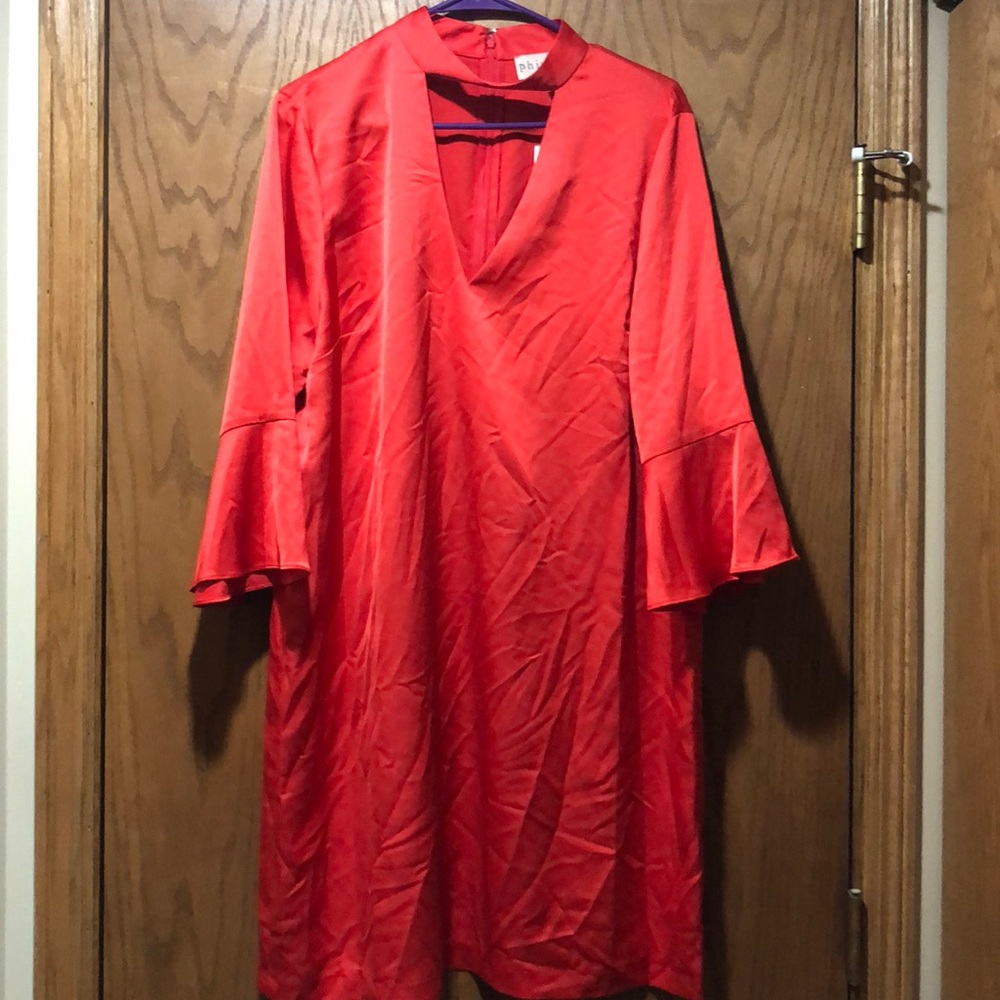 Philosophy red dress